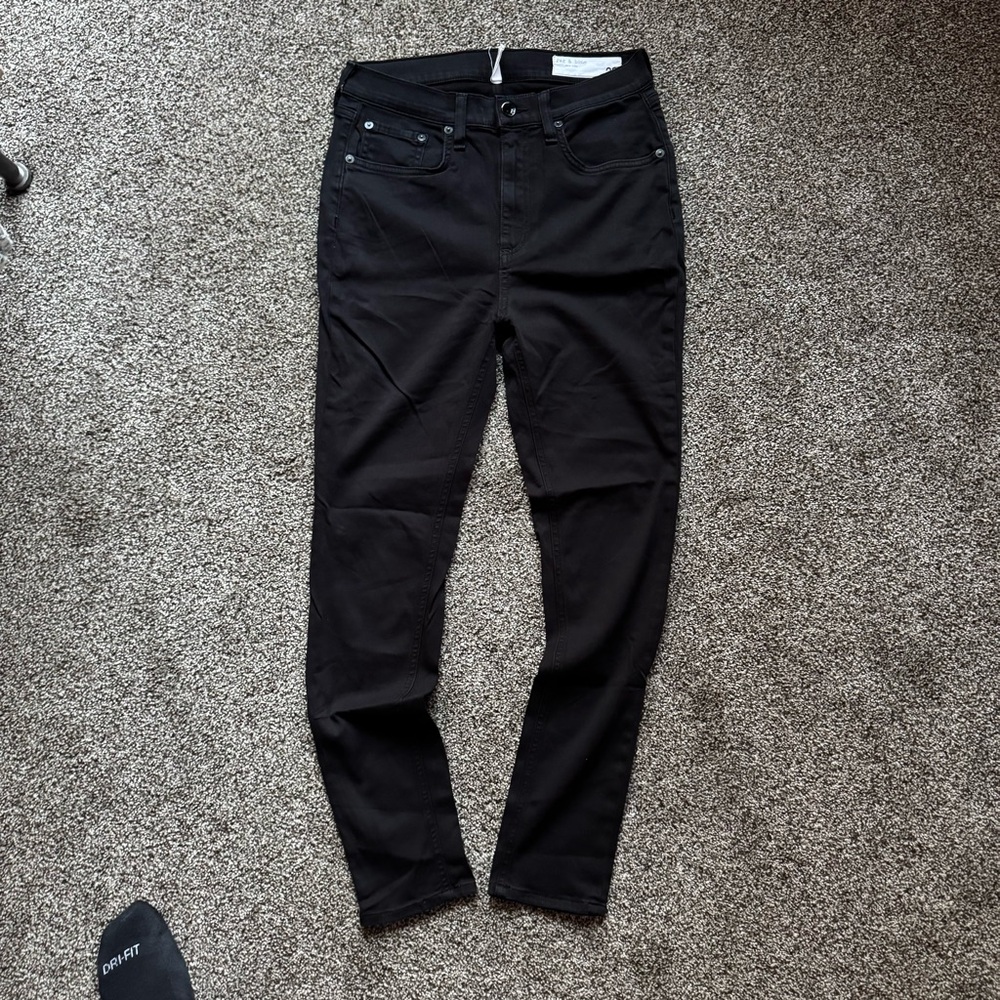 Rag & Bone high waist black jeans